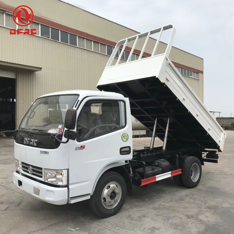 Дешевые 82HP 6 Wheeler 4x2 Dong Feng (Лея фенг) 4,1 М мини свет Самосвальный с безбортовой платформой грузовой фургон, поднимающая груз весом до 5 тонн грузовик-натриевый вкладыш GCL