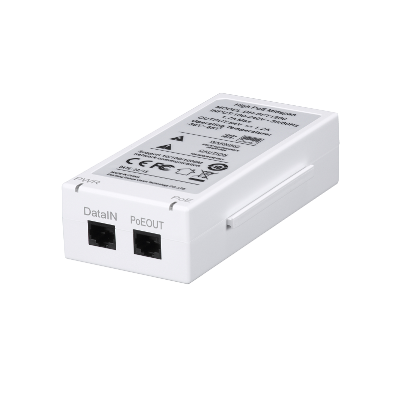 В наличии DH PFT1200 60W источник питания для PTZ камеры Здравствуйте-PoE инжектор