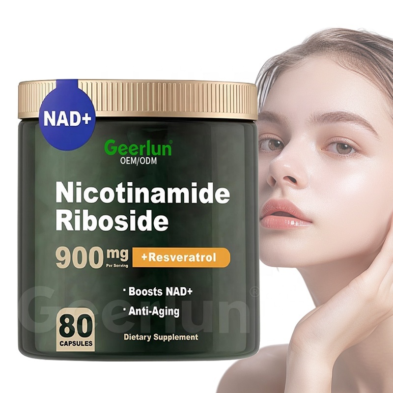 Best Sale NAD+ Supplements Improve Metabolism Pills Whitening Skin Nicotinamide Riboside Resveratrol Capsules