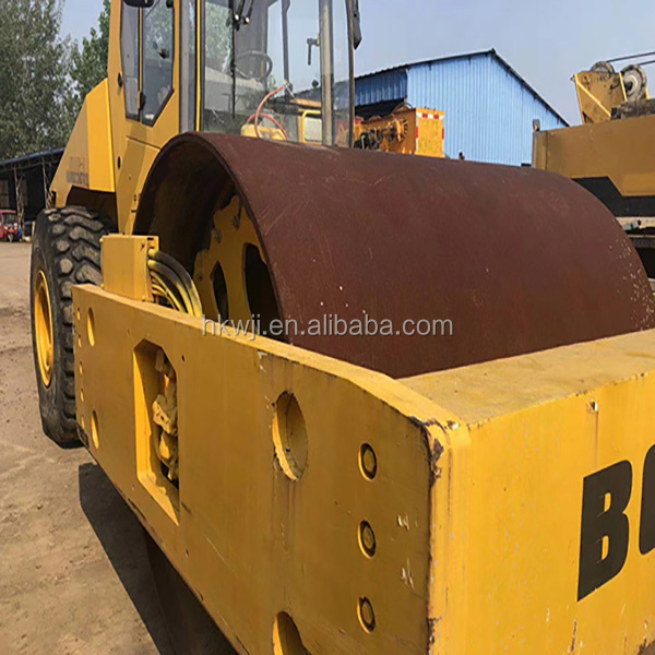 Лучшая цена продукта подержанная строительная техника Подержанный Каток Bomag BW225D дорожный каток