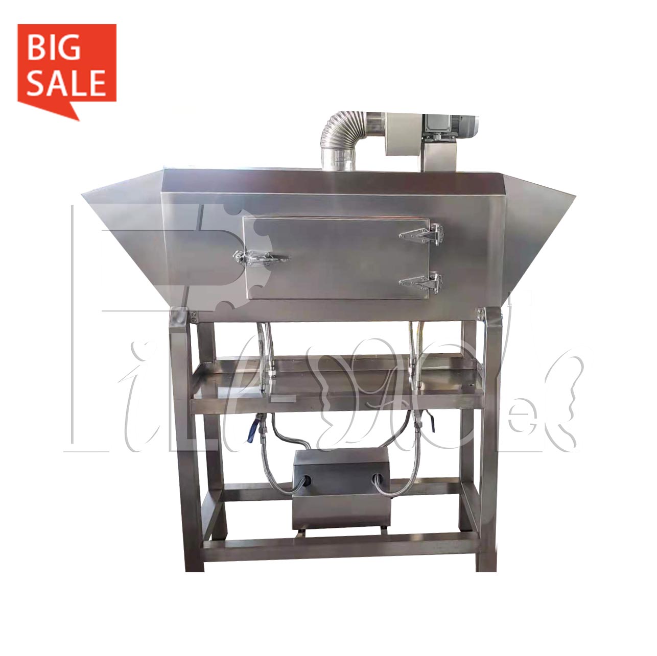(In stock for sale now!) 1m automatic steam shrink tunnel for PET body label