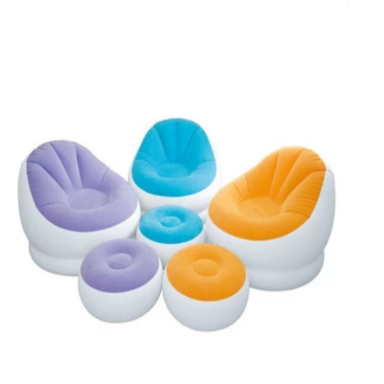 Outdoor a Air Pump Lounge Sofa Bed Inflatable Movie Chair Couch Sofa inflatable sofa ottoman