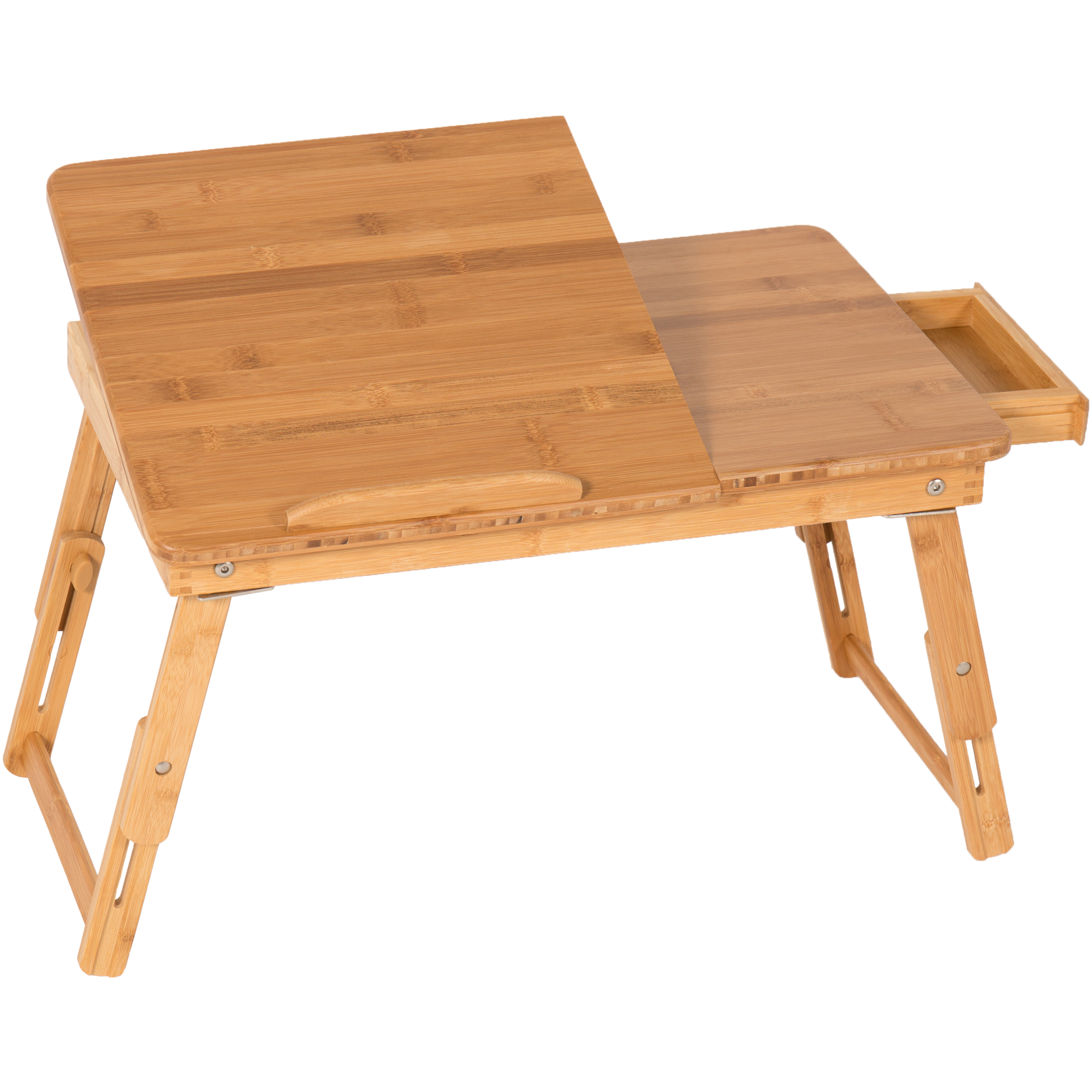 Amazon Best Selling Products Home Bamboo Wood Bed Desk Portable Laptop Stand For Bed Sofa Computer Stand Food Tray For Bed