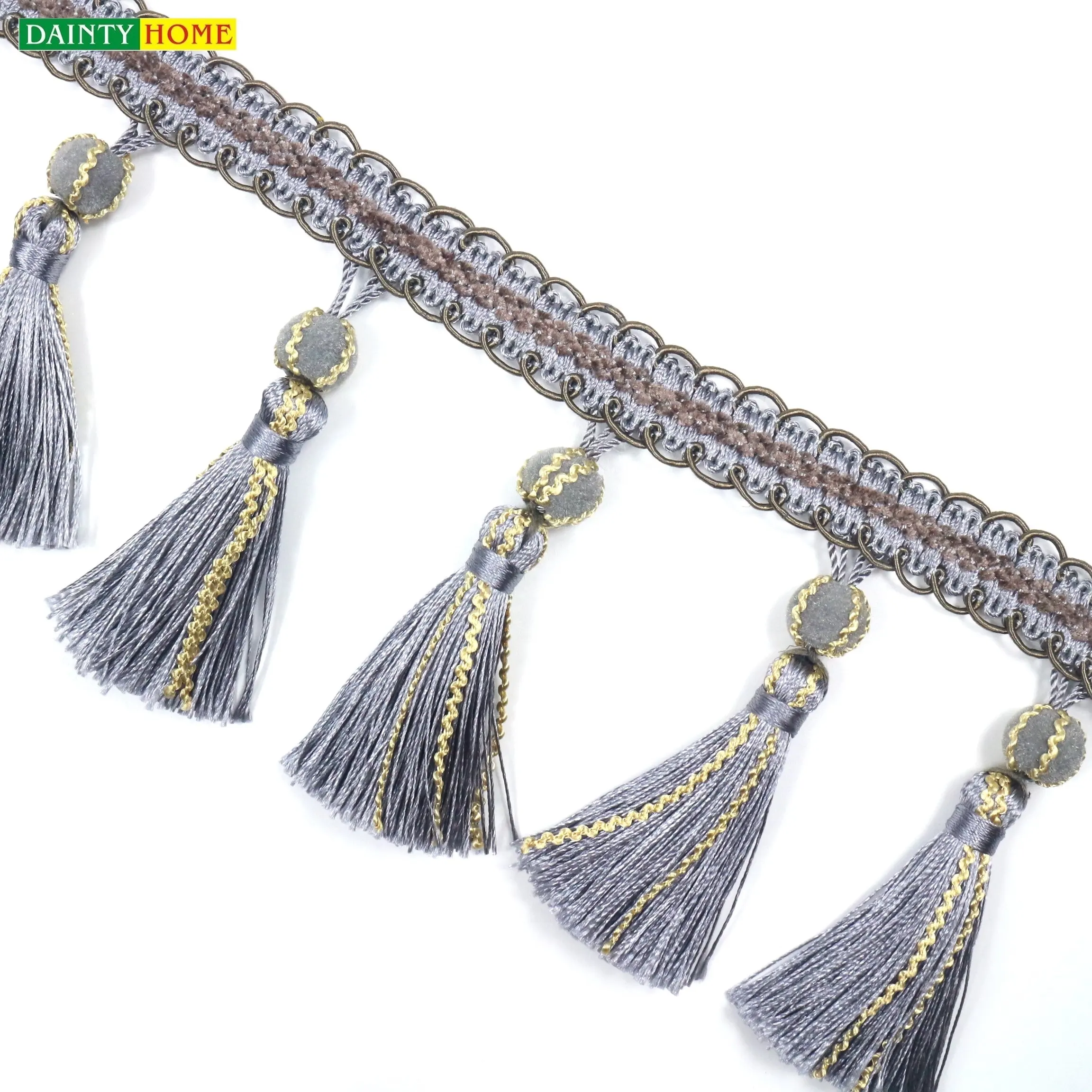 Fringes And Trims China Style Decorative Trim Multi Color 12cm Width Fringes Trim Indian Home Decor Curtain Crafting
