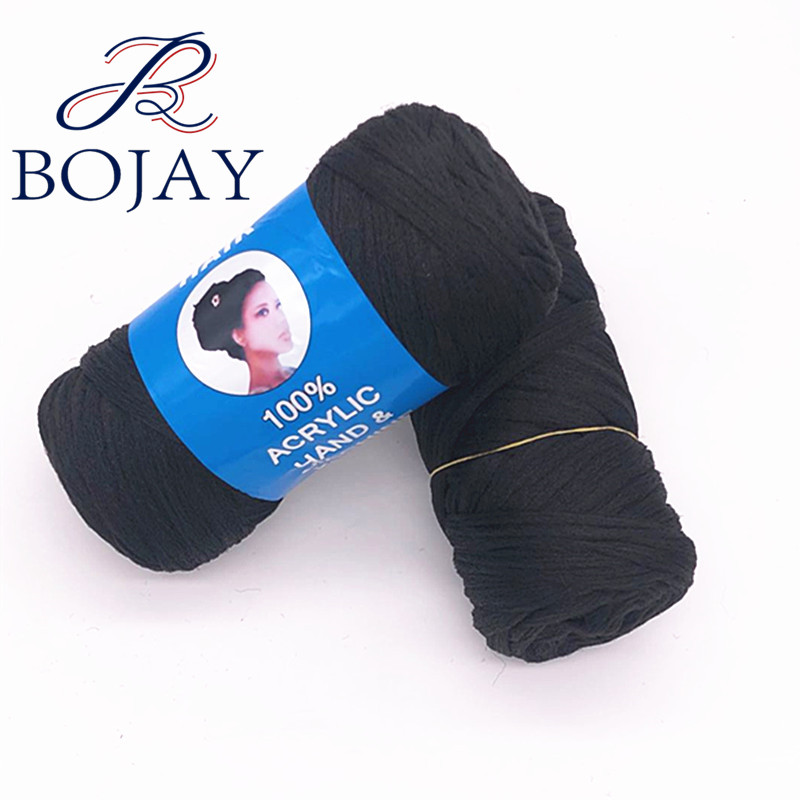Bojay China Manufacture Brazilian Wool Yarn Hair Crochet 100% Acrylic Yarn Cheap Prices Fancy 70g a ball Brazil Wool Hair