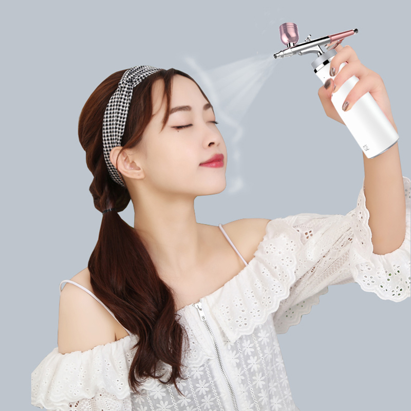 Customized LOGO Nano Oxygen Injection Sprayer Facial Oxygen Therapy Jet Spray Machine Oxygen Injection Instrument