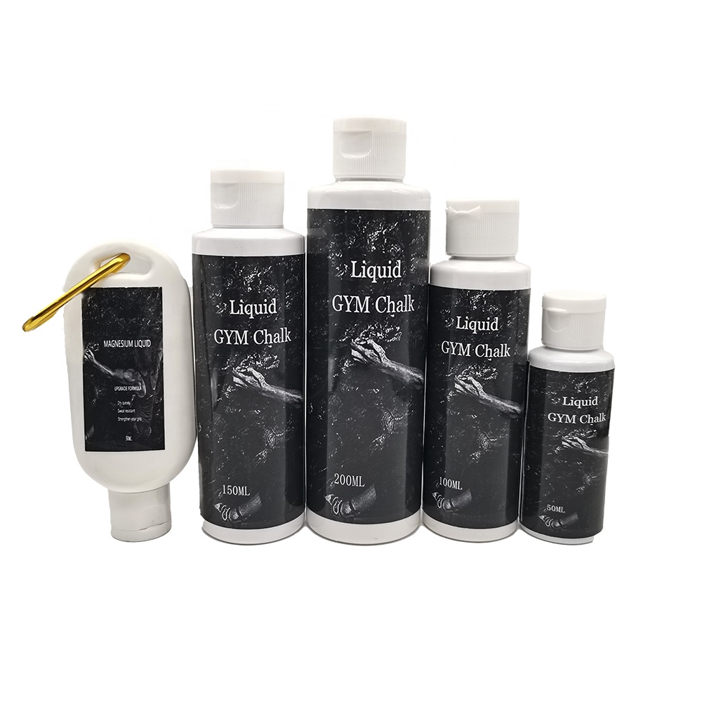 OEM logo Gym Liquid Chalk 50ml gym liquid chalk for Weightlifting Climbing