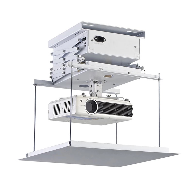 Motorized lift with remote control with max load weight 25 kg can match various projector