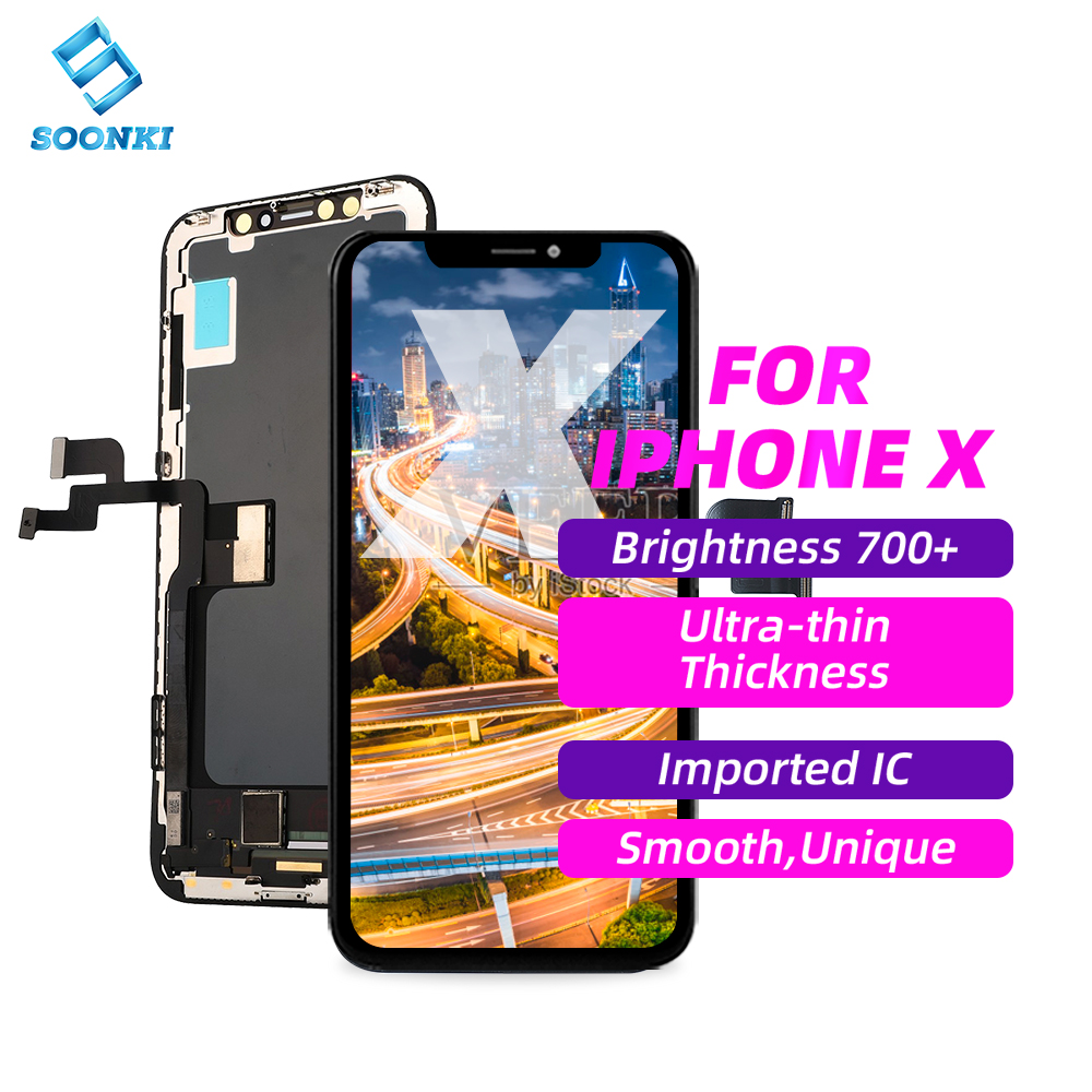 OG X ЖК-экран оптовая продажа Мобильный ЖК-дисплей oled экран дигитайзер сборка мобильный телефон ЖК-экран для iphone X XR XS XSmax 11