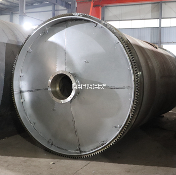 Scrap plastic/tyre pyrolysis small plant used tire recycling mini machine
