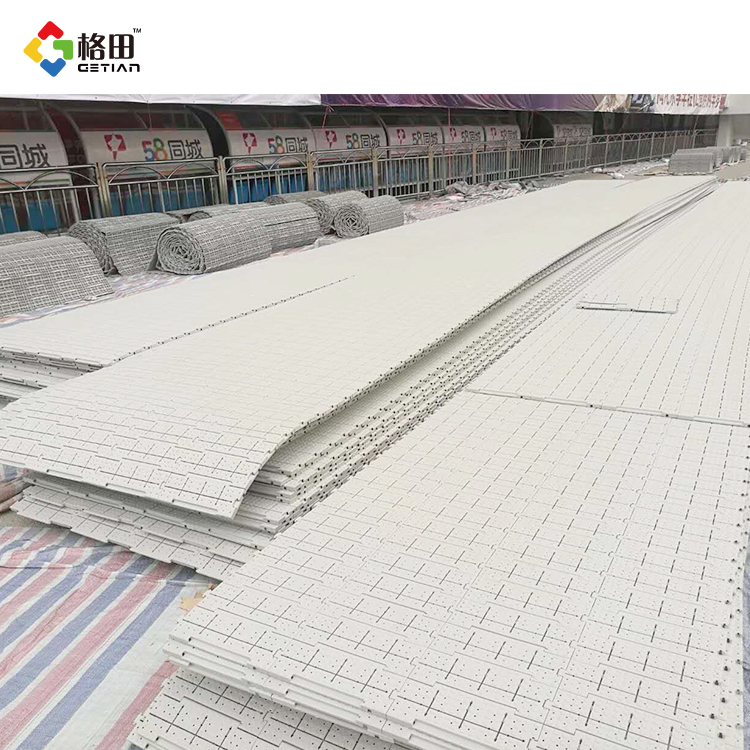 Getian Equipment Construction Floor Mat System temporary event indoorwhite plastic vinyl flooring temperary event floor