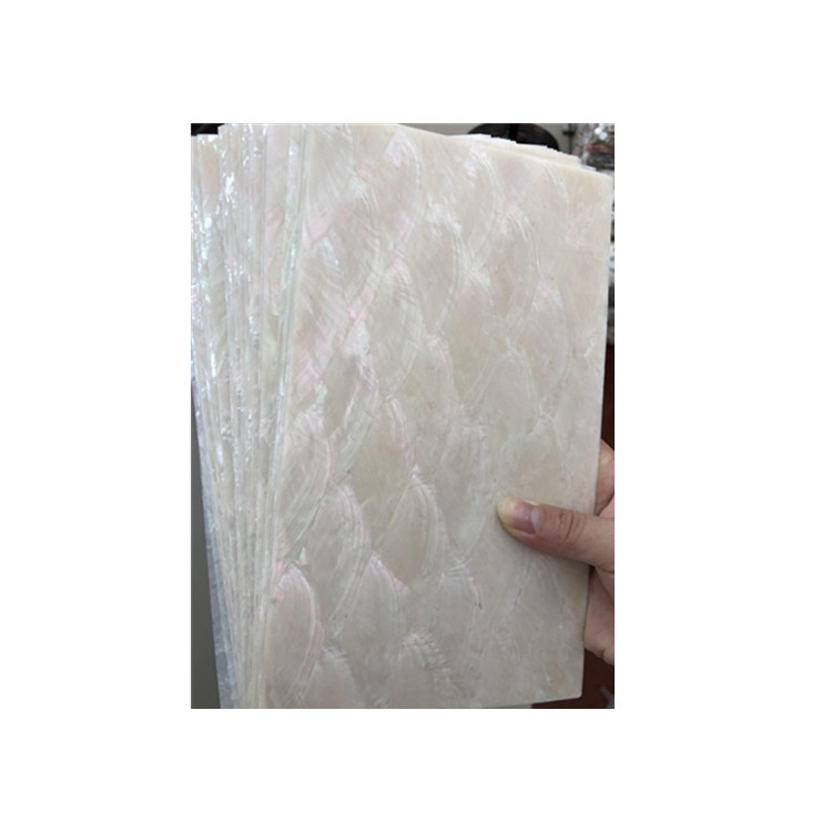 Natural sea shell white Organic Material Seashell Sheet natural Mother Of Pearl Shell Paper Abalone Shell Sheet