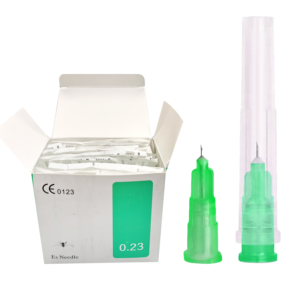 100pcs/box Aseptic Individual Packaging Hypodermic 30g 32g 34g Filler Screw Injection Needle