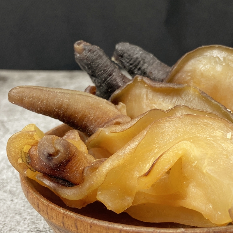 The meat is plump, the taste is like abalone, the dried product "snail slices"