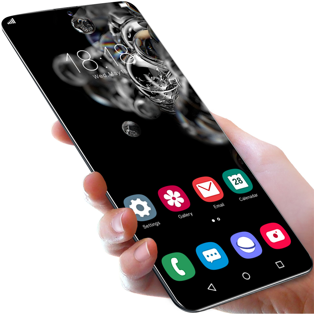 Лучший и продать Samsung S21 очень 16GB + 512GB 7,3 "ЖК дисплей для приставки Android Smart phone 5g, две SIM карты, OLED экран большой экран мобильных телефонов 4g