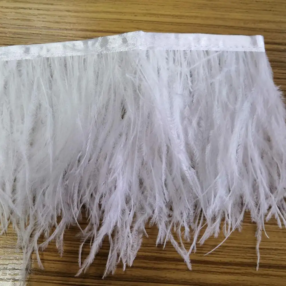 Wholesale Celebrate One Layer Ostrich Feather Trimming Colored Ostrich Feather