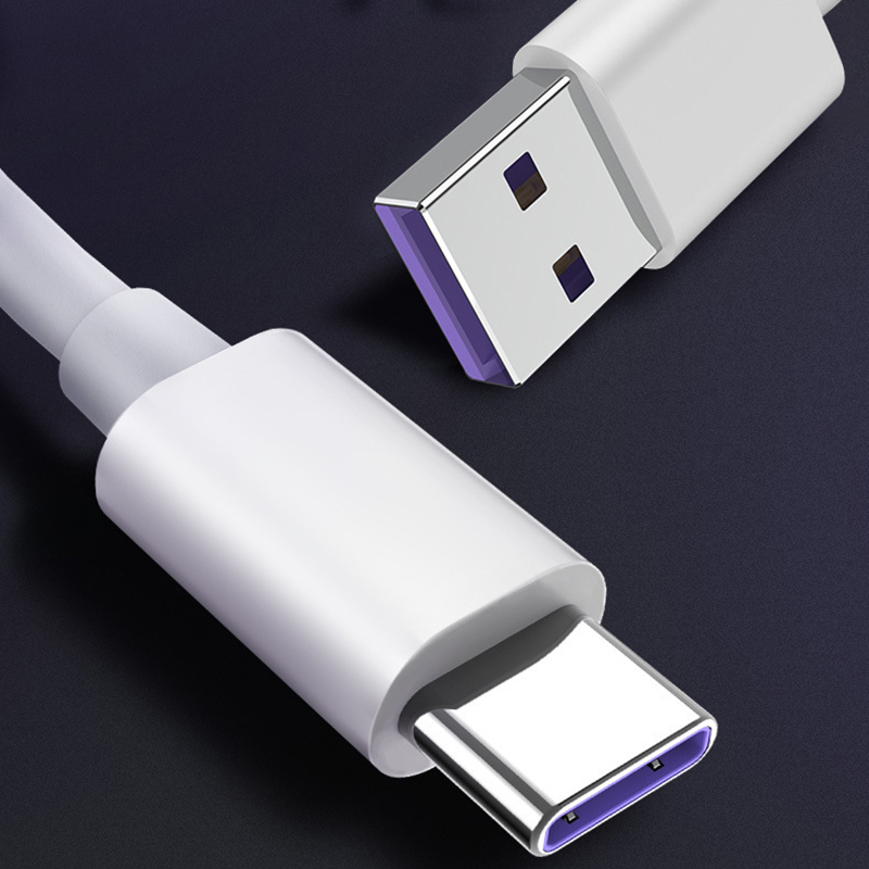 Кабель USB C к USB A, 1 м, шнур для быстрой зарядки и синхронизации данных для HUAWEI, Samsung, Redmi Note 8 Pro, зарядный провод USB Type C