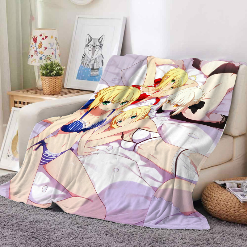 Сверхмягкие фланелевые одеяла Dakimakura, двойная цифровая печать на заказ, теплые аниме-одеяла с 3D-печатью