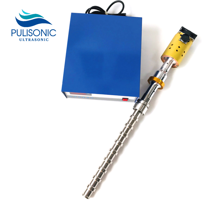 20KHz Ultrasonic Vibration Rod Homogenzier Components 2000W Ultrasonic Reactor For Proessing Food Waste Oil