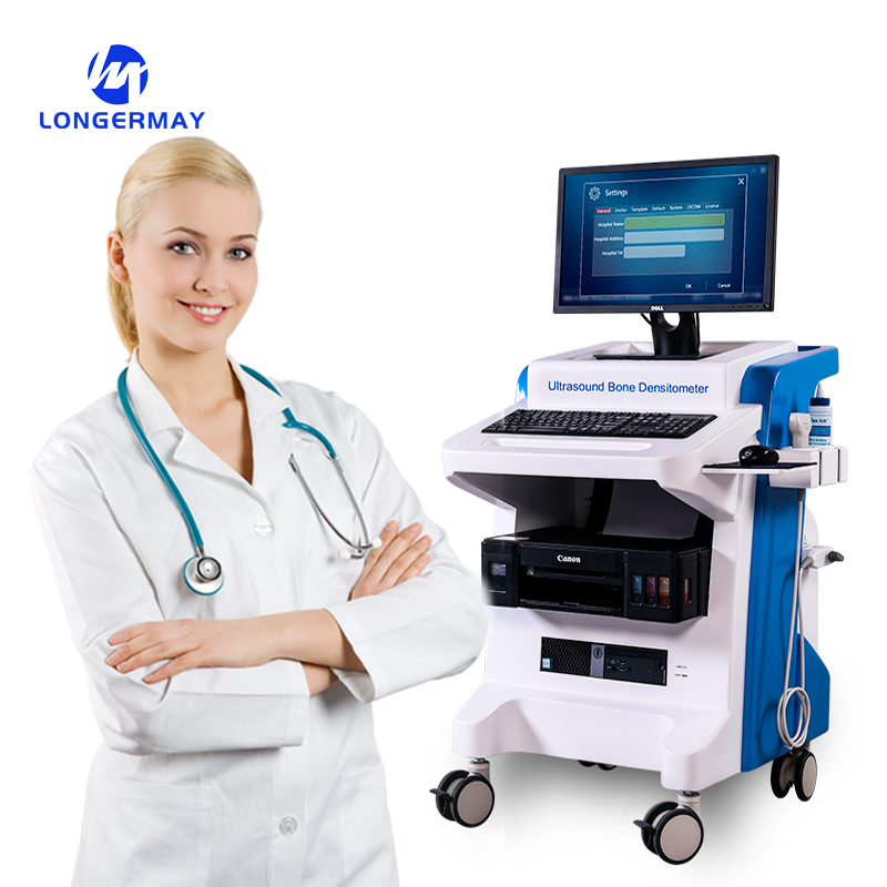 Automatic High Effective trolley Ultrasound Bone Densitometer