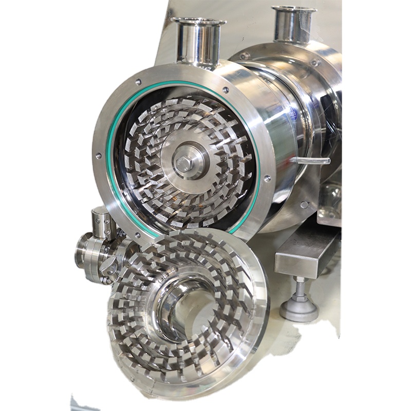 7.5KW Stainless Steel 316L Tri Clamp Single Stage Emulsifier Pump Horizontal High Shear Mixer Homogenizer Pump