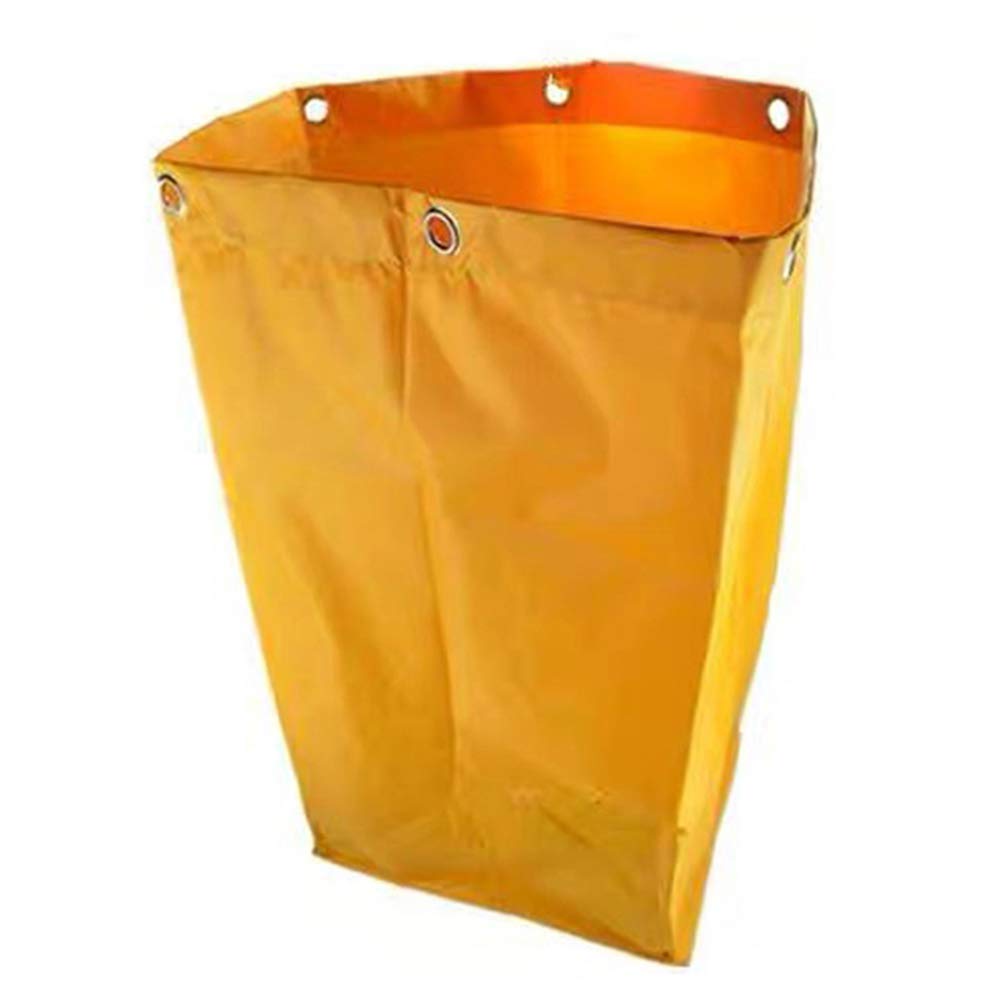 Housekeeping Cart Bag Replacement PVC Coated Bag for Commercial Janitorial Use