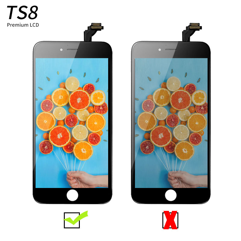 Бесплатная доставка, экран телефона для iphone 6 7 8X11, ЖК-дисплей для iphone 6 plus, экран дисплея, замена для iphone6 plus lcd TS8