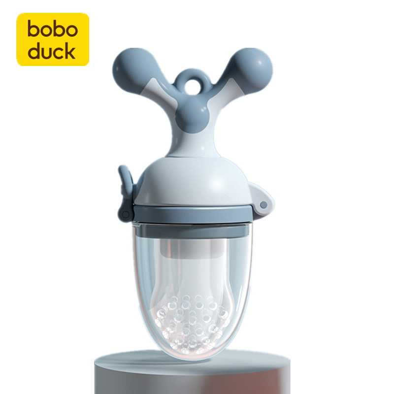 Boboduck Promotional Pushable Baby Fruit Feeder Pacifier