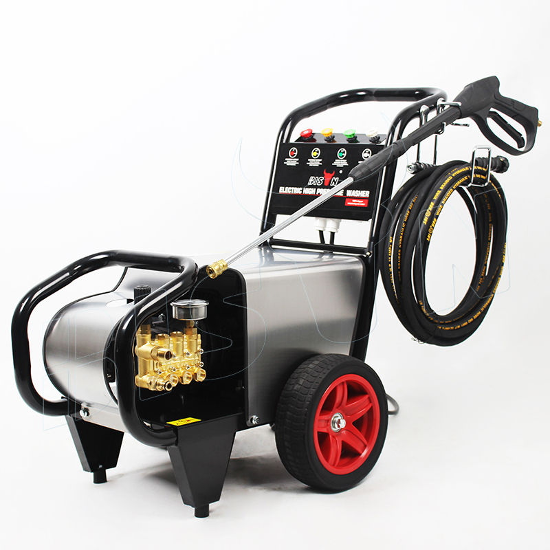 BISON(CHINA) Electric High Pressure Washer 200Bar 2900Psi Portable Pressure Washer Pump Car Washer
