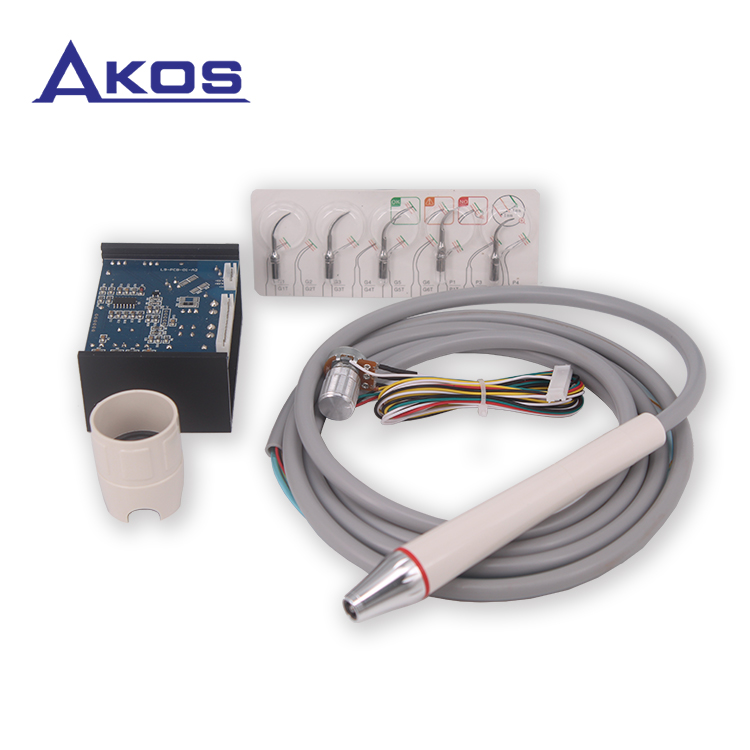 Foshan Akos Встроенный светодиодный стоматологический ультразвуковой скалер для стоматологической установки