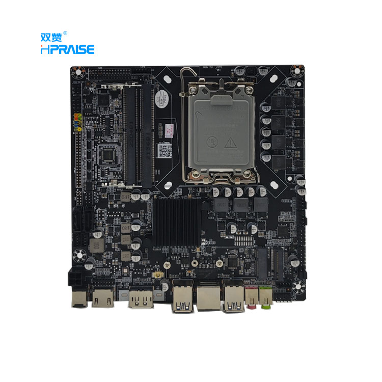 H610 LGA 1700 12th Gen процессор DDR4 памяти Интегрированный HD-MI LVDS DP для игровых мини-блок питания atx nuc pc материнская плата