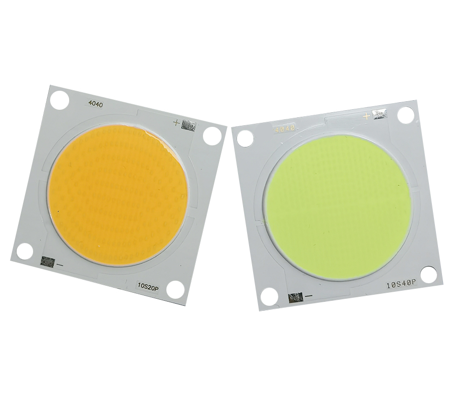 150W COB LED chip 40*40mm high brightness 15000-18000LM 48v 3200mA high cri chip for LED Stadium flood light