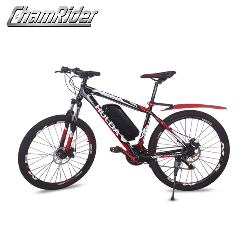 Chamrider Tigershark 5 DS-5 аккумуляторный отсек для электрического велосипеда 48v 10ah Байк, способный преодолевать Броды батарея 18650 36v литий-ионный, фара для электровелосипеда в батарея 18650 Сотовый телефон