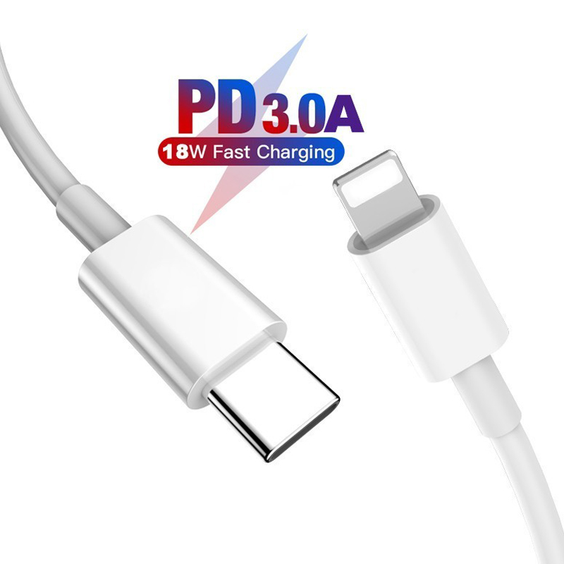 TPE Material 1M Fast Usb Charging Cable Type-C For Iphone 12 11 Pro Max
