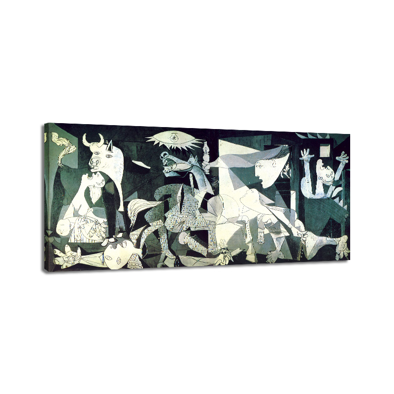 Guernica Знаменитая Картина на холсте, репродукция, печать на холсте, художественные изделия Пикассо, настенные картины для гостиной