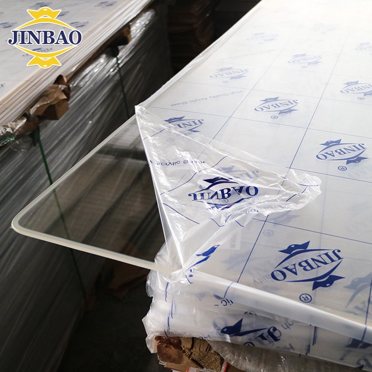 Фабрика JINBAO, 3 мм, 1220x2440 мм, прозрачная белая доска, опал, белый молочный, молочный, прозрачный ПММА, стеклянный акриловый лист плексигласа