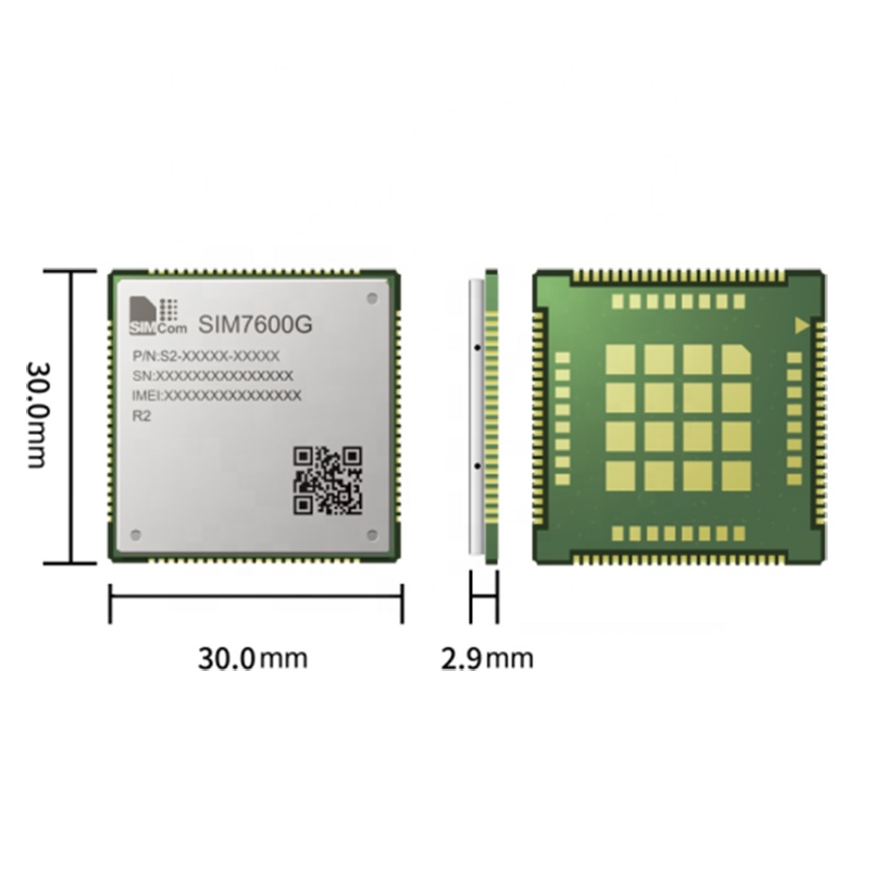 SIMCom SIM7600G R2 4G LTE CAT 1 LCC + LGA модуль LTE-TDD/LTE-FDD/HSPA +/GSM/GPRS/EDGE совместим с SIM5320/SIM5360 серий