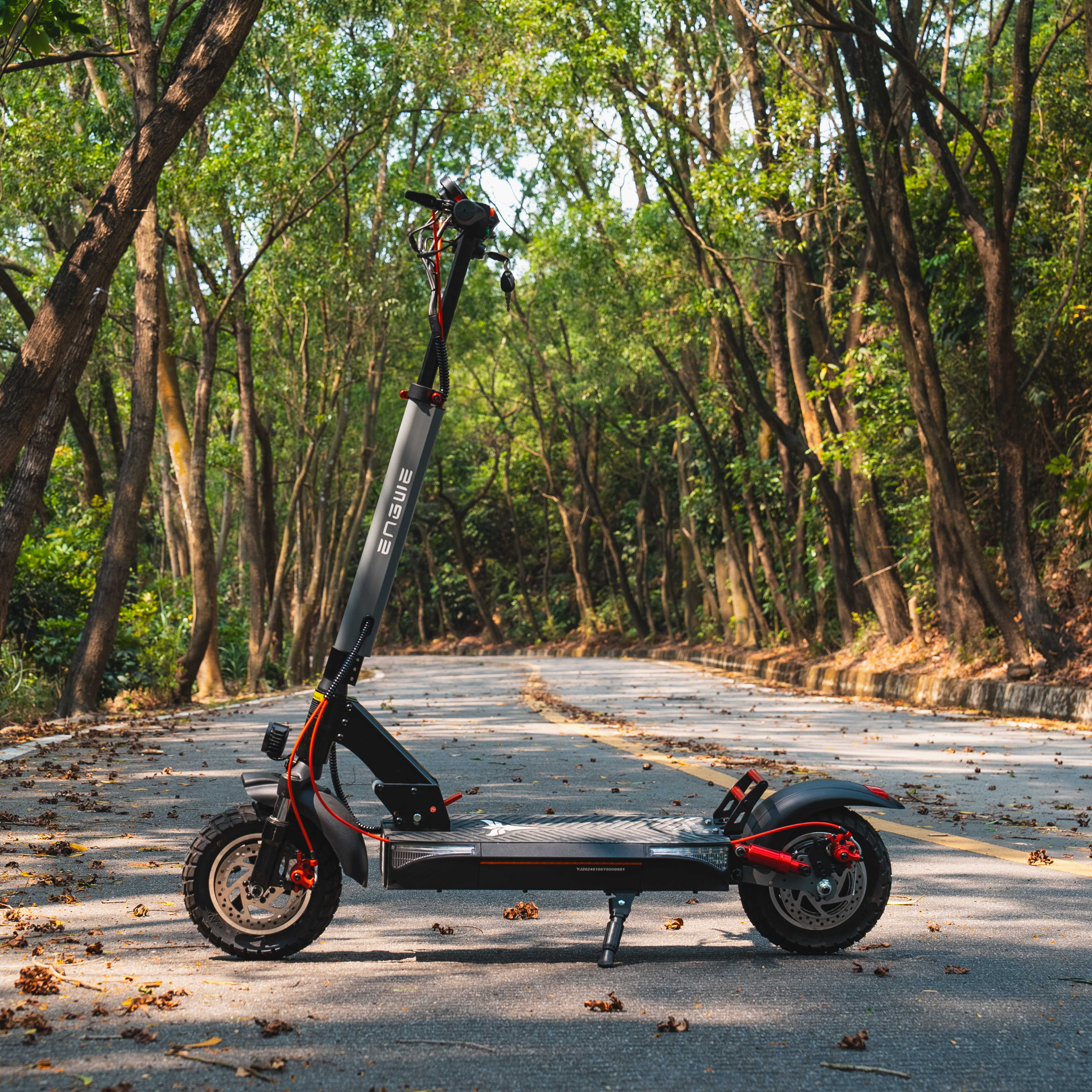 EU/US stock Engwe y600 48v 18.2ah New Adult Electric Scooters 600W 10Inch 50-70km Endurance Fold Waterproof Fat Tyre e scooters