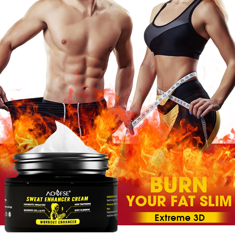 Private Label belly sweat burner hot cream anti-cellulite weight loss gel workout enhancer slimming cream fat burning cream