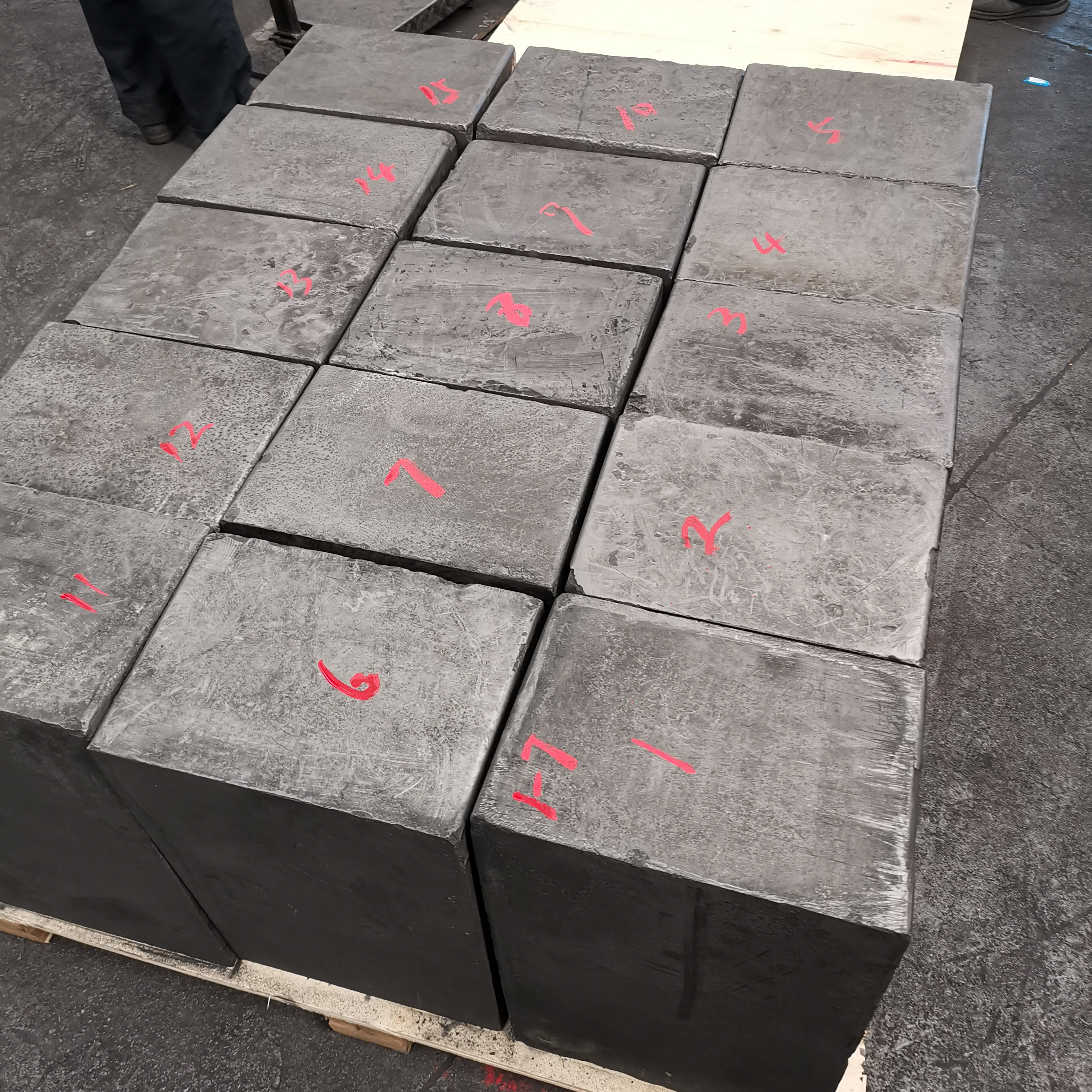 Высокая плотность OCM-4 Die литой графитовый блок по низкой цене