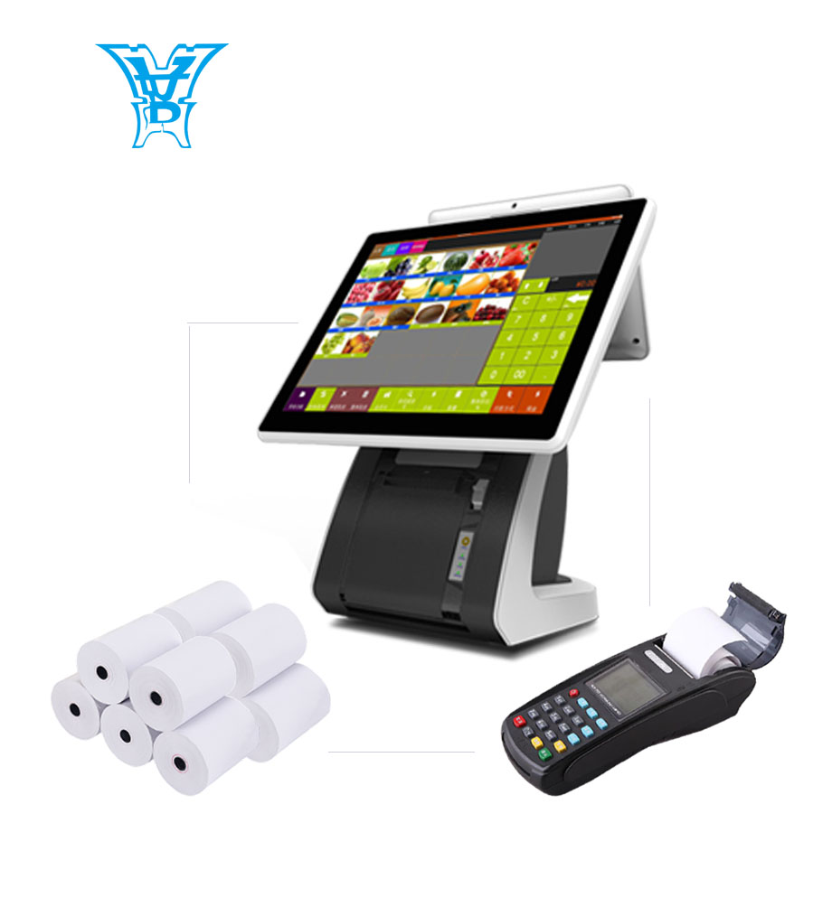 Roll For POS 80x80mm 57x50mm Receipt Cash Register Paper Thermal Cashier Paper direct themal labels