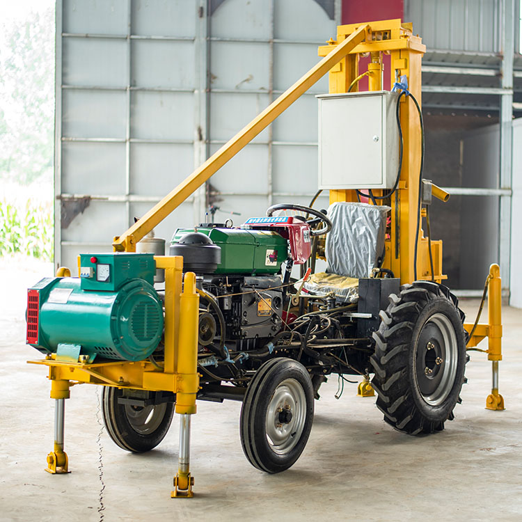 Small portable mini bore well drilling machine price hydraulic water well drill rig