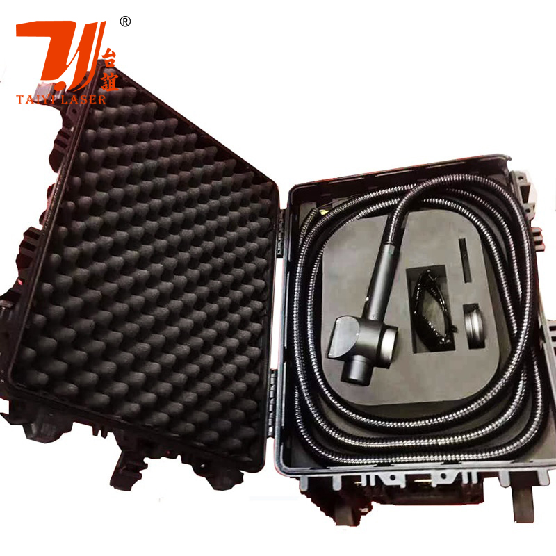 100W JPT MOPA портативная машина для чистки волоконного лазера