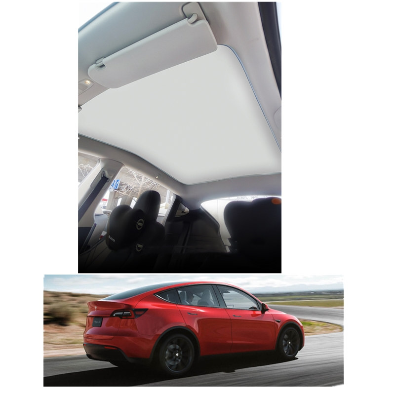 Солнцезащитные очки Tesla Model Y со стеклянной крышей и светоотражающими крышками