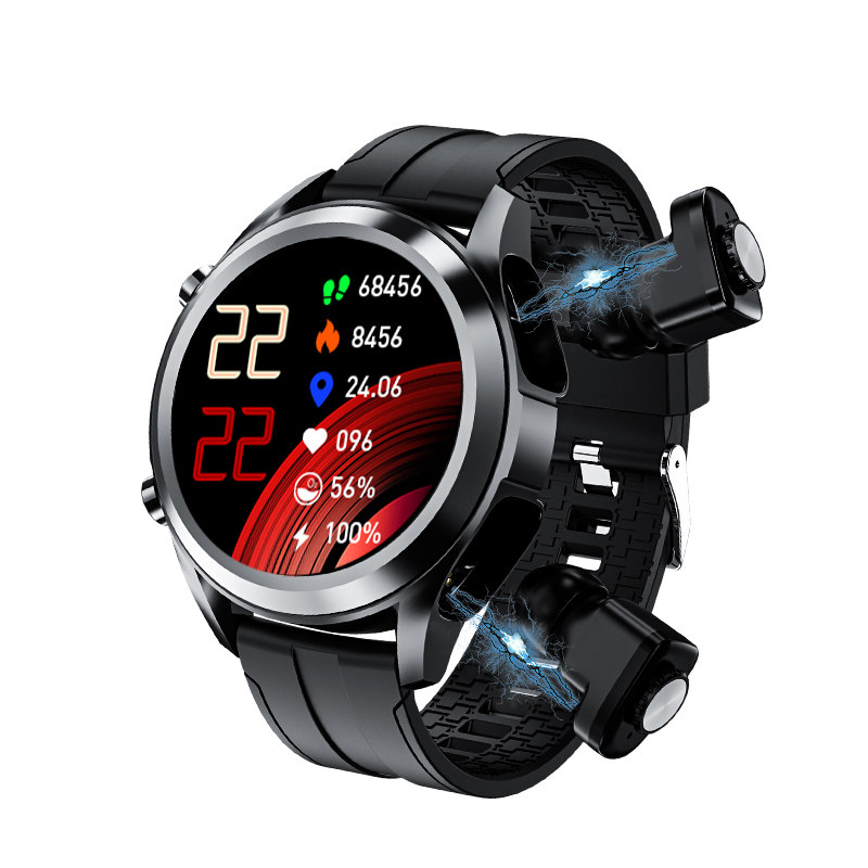 Smart Watch With Wireless Earbuds Bt Earphone 2021 New Arrival Music sports Smart Watch