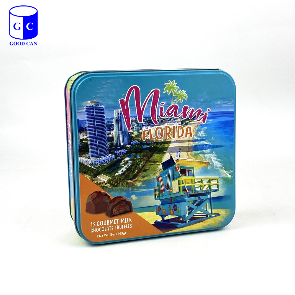 Square Tin Custom Other Metal Packaging