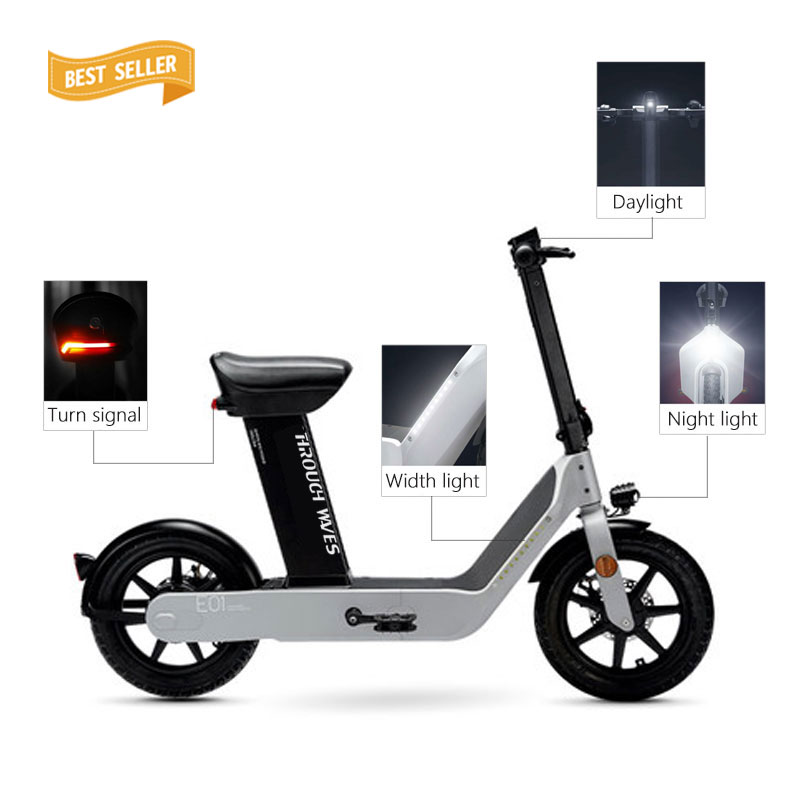 Simple Flexible Beautiful Electric City Bike For Family Travel