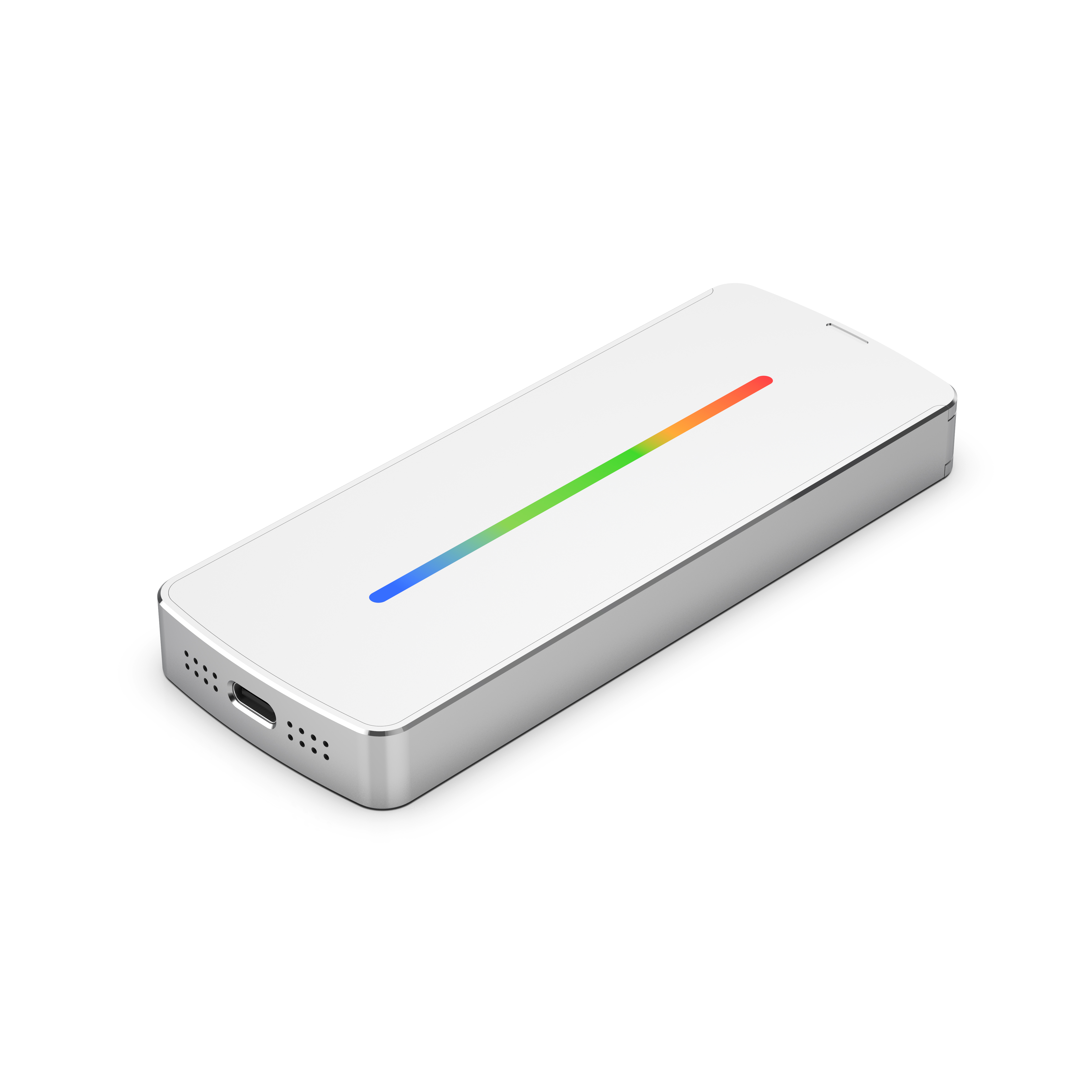 Корпус NVME SDD с сильной вентиляторной панелью и RGB-панелью USB3.1 до NVME M2