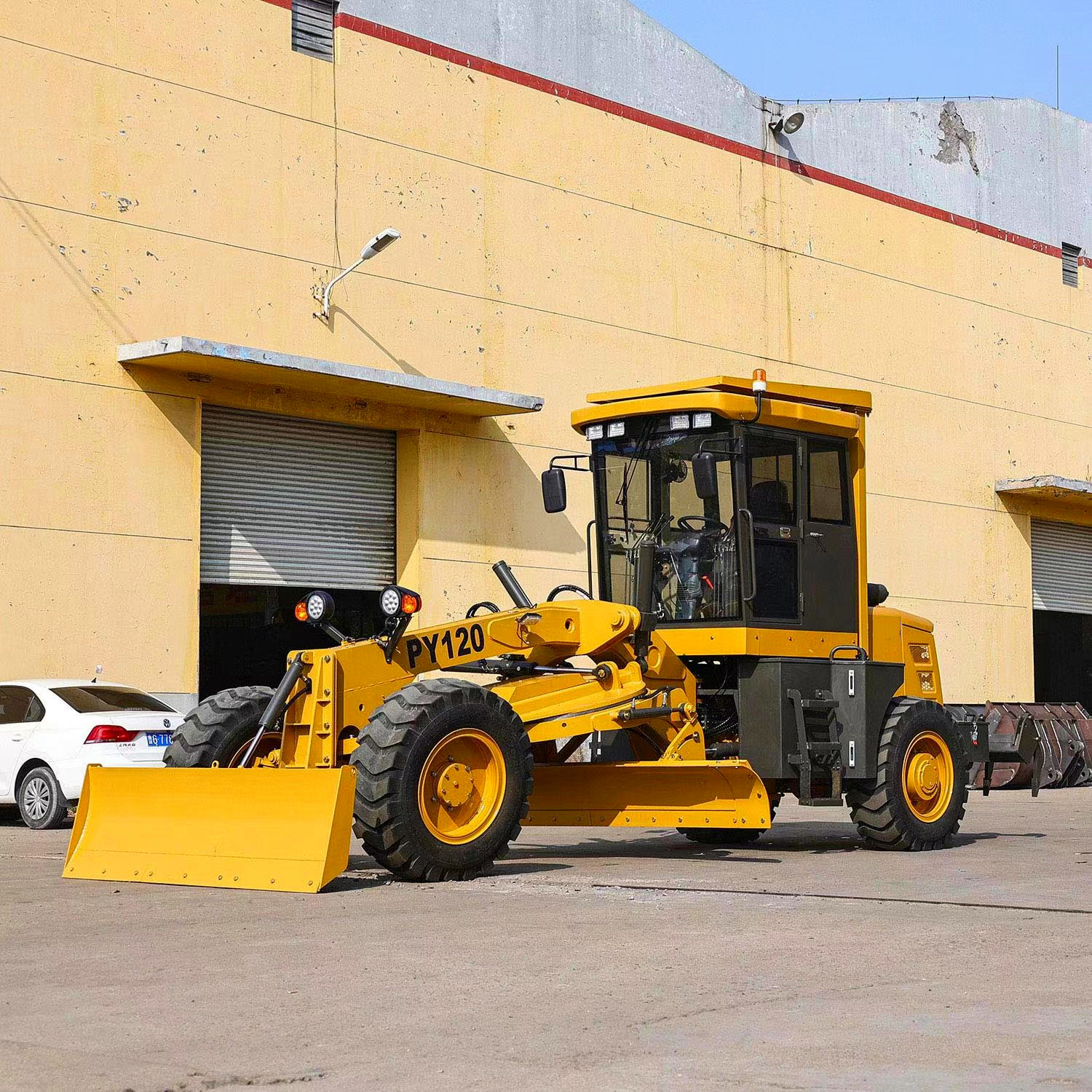 Абсолютно Новый PY120 мини автогрейдер 120HP автогрейдера