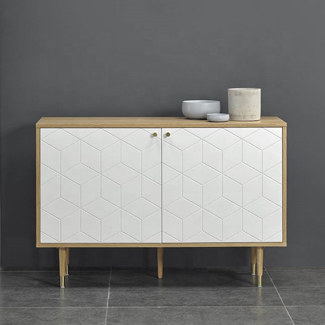 Скандинавский дизайн МДФ с дубовым шпоном sideboard высокое качество шкаф горячая Распродажа шкаф для хранения